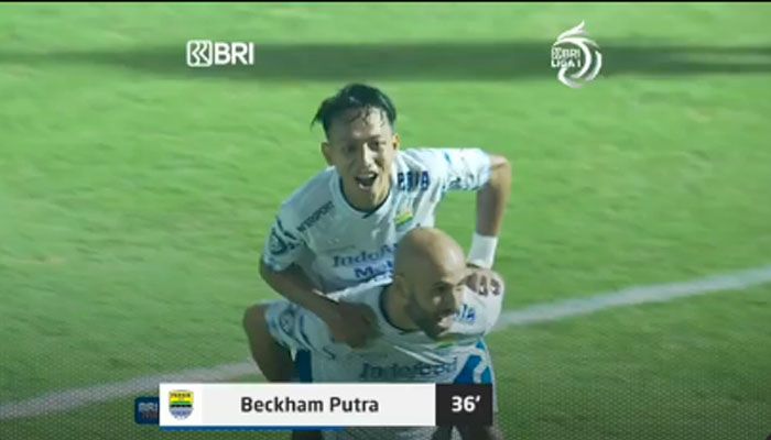 FT: Gol Kejutan Beckham Belum Mampu Taklukan 10 Pemain Bali United